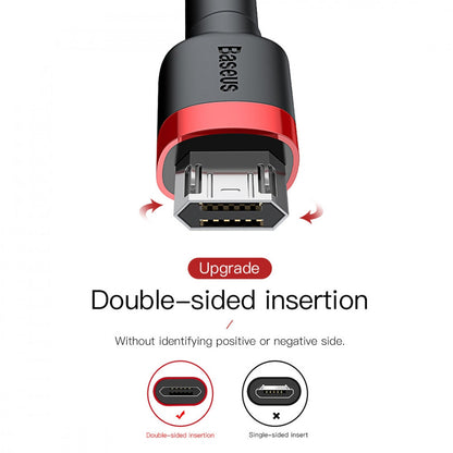 Câble Baseus USB vers micro USB - 2.4A, 1m
