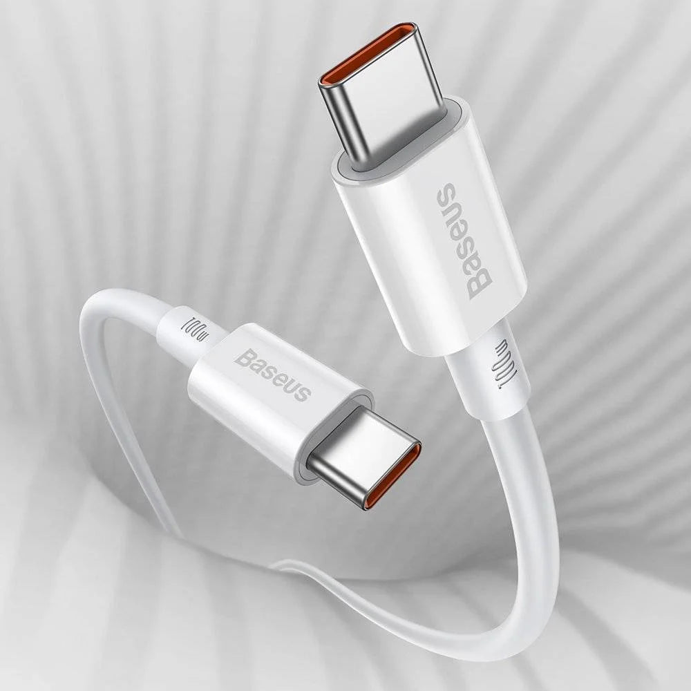 Câble Baseus Type-C vers Type-C 100W PD Fast Charging
