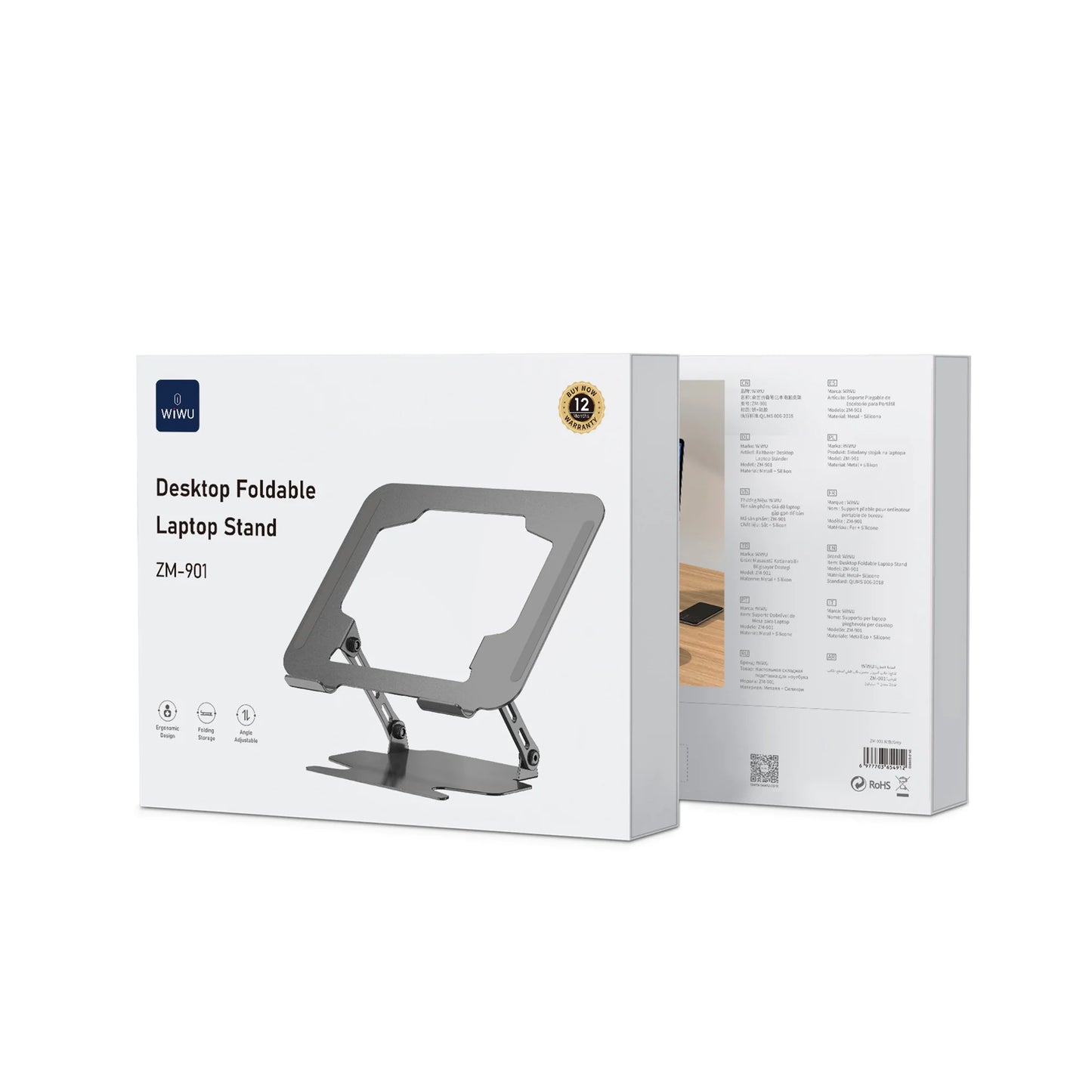 WiWU Desktop Foldable Laptop Stand ZM-901