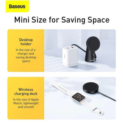 Baseus Support de Charge Magnétique Sans Fil 15W