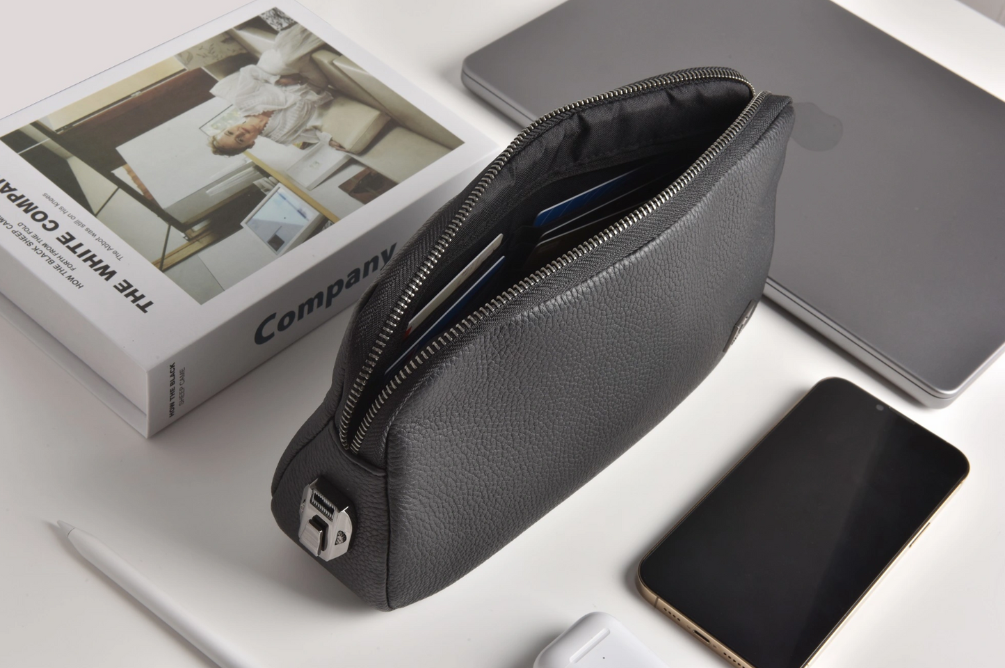 WiWU Alpha Clutch Bag avec Verrouillage à Code