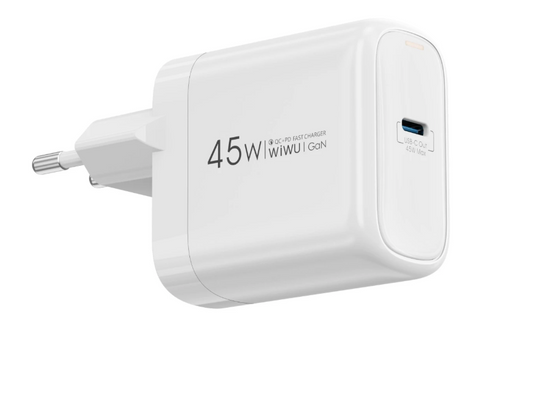 Chargeur WiWU ARK 45W GaN compact USB-C