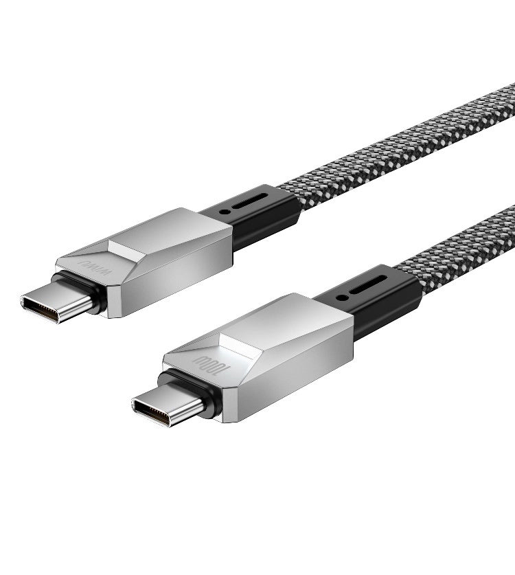 WiWU 100W Cyberlink Series Magnetic Nylon Braided Cable Wi-C078 C-C 1M
