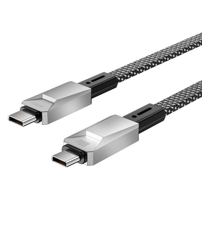 WiWU 100W Cyberlink Series Magnetic Nylon Braided Cable Wi-C078 C-C 1M