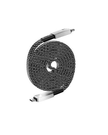 WiWU 100W Cyberlink Series Magnetic Nylon Braided Cable Wi-C078 C-C 1M