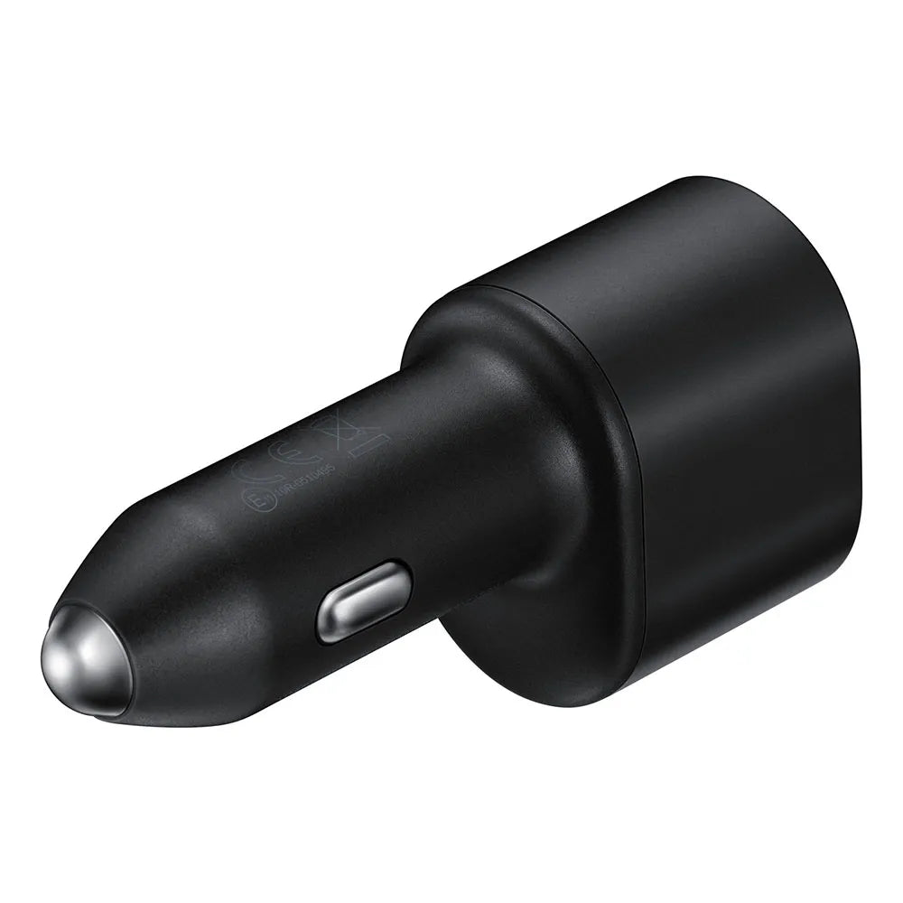 Samsung 45W PD 15W USB + 45W Type-C Dual Super Fast Car Charger with Cable