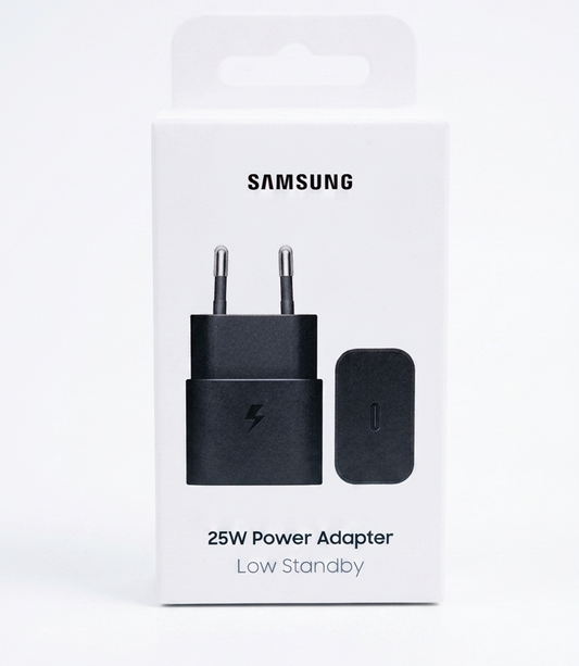 Chargeur Secteur Samsung 25W Power Adapter (Low Standby) – Noir (Super Fast Charging)