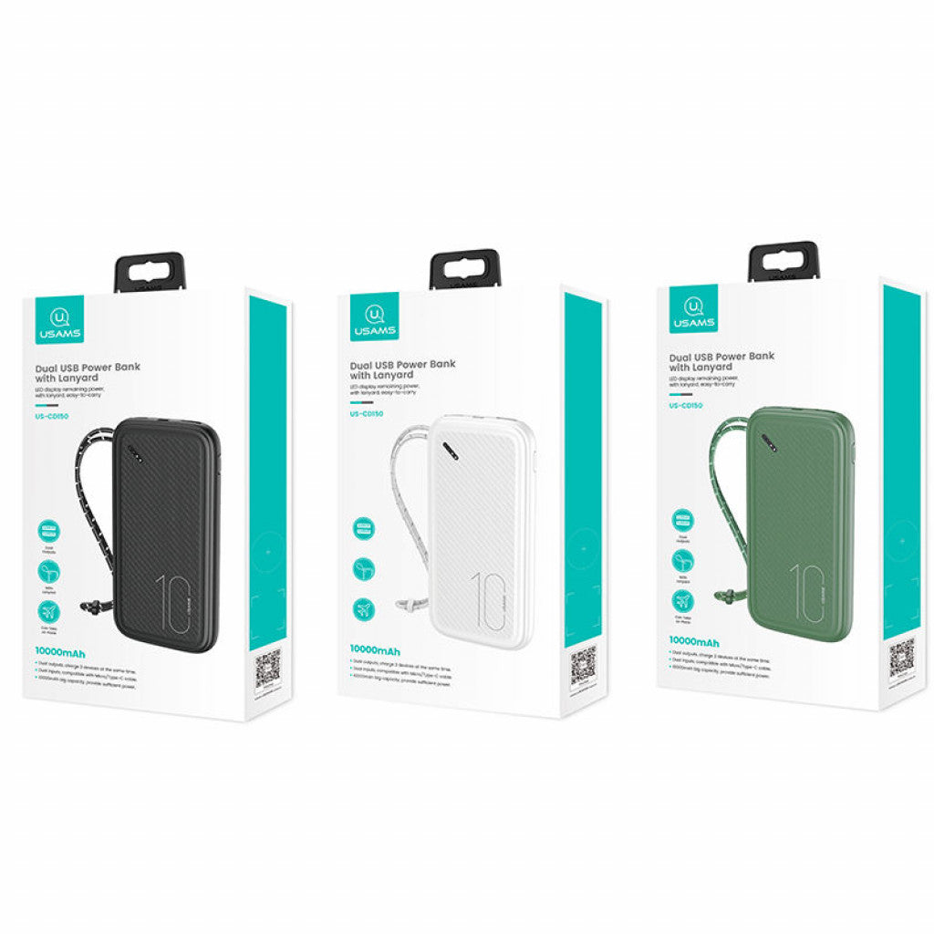 Power Bank USAMS US-CD150 10000mAh