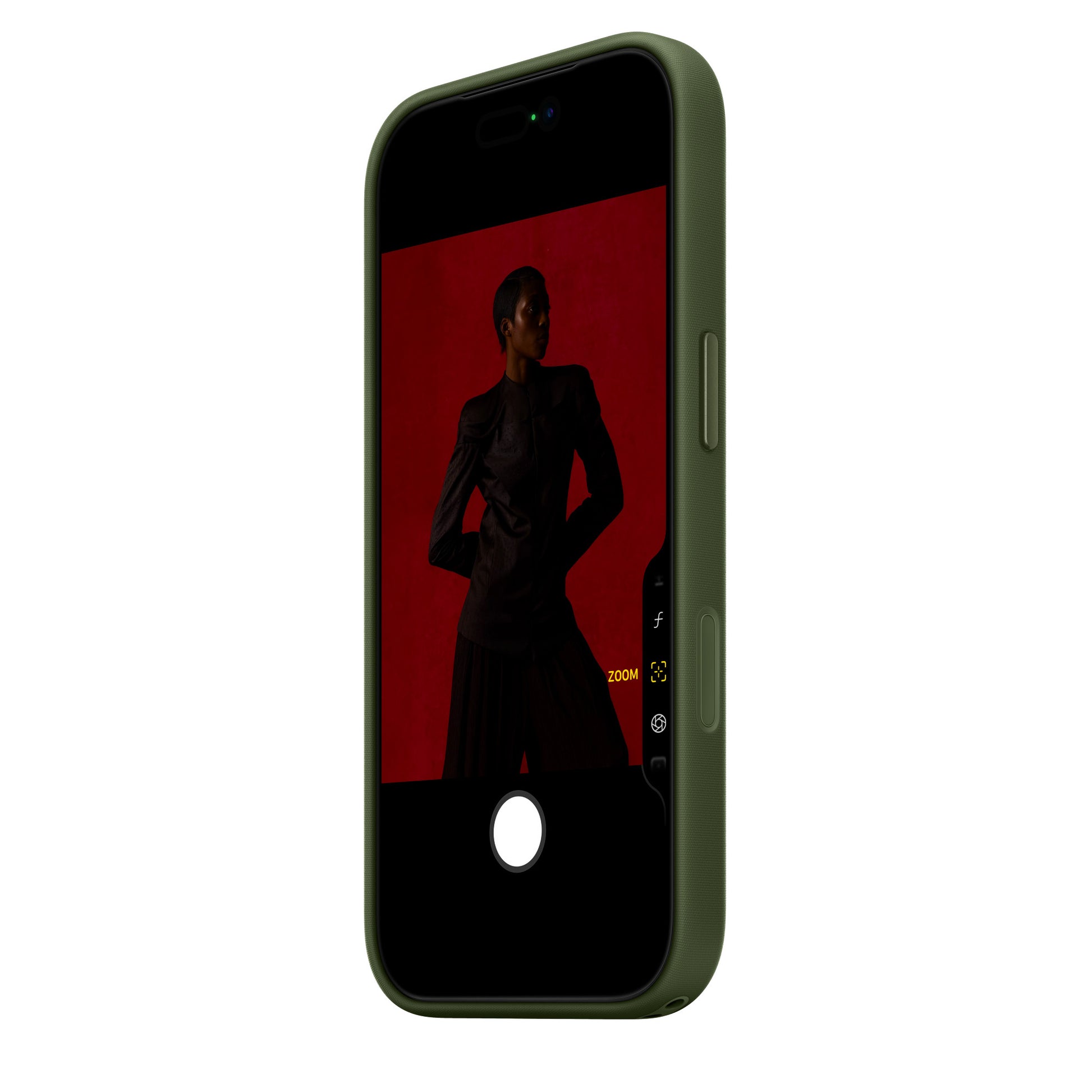 Cache iPhone 17 Pro en tissu technique tissé