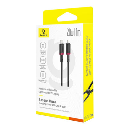 Câble Baseus charge rapide iPhone nylon tressé