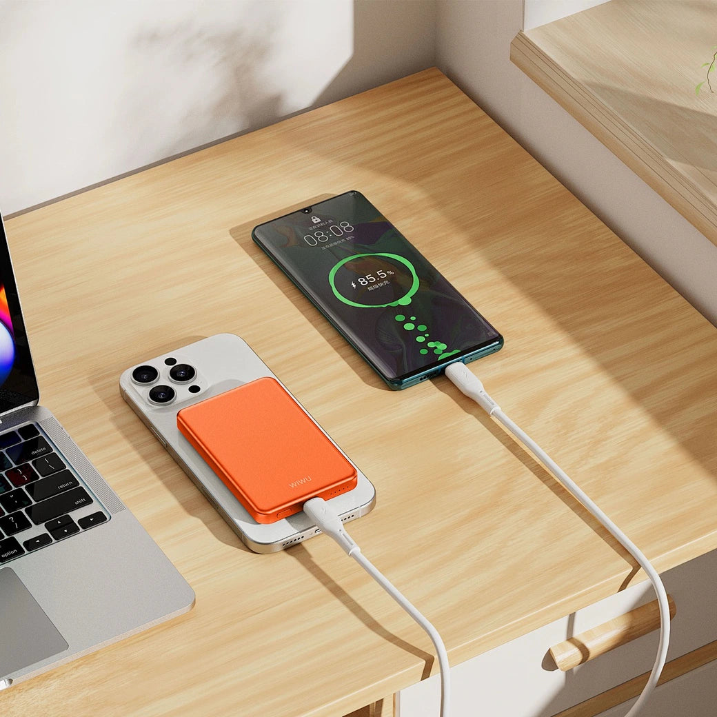 WiWU Ultra Thin Magnetic Power Bank P15 5000mAh P15