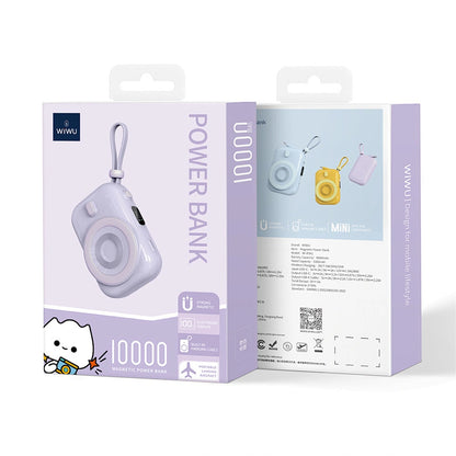 Power Bank MagSafe WiWU 10000mAh 22.5W avec Câble Type-C