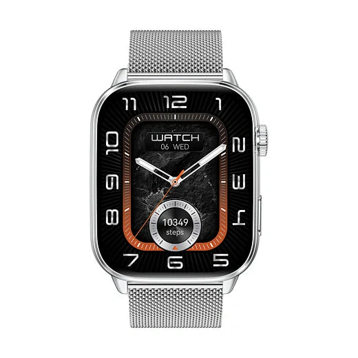 WiWU SW08 Smart Watch – Écran AMOLED 1.92", Appels Bluetooth, Étanche IP68