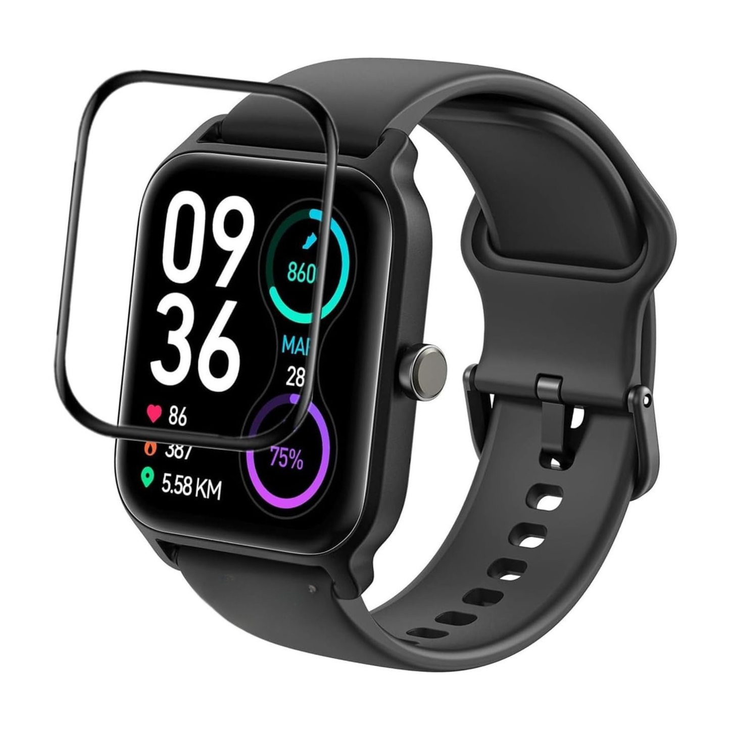 Film de protection 3D curved pour smartwatch 45mm 46mm 49mm