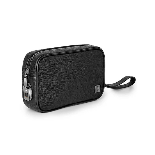 WIWU Master Pouch en Cuir avec Empreinte Digitale