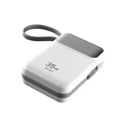 WiWu Galaxy Powerbank 35W - 20000mAh avec Câbles Intégrés