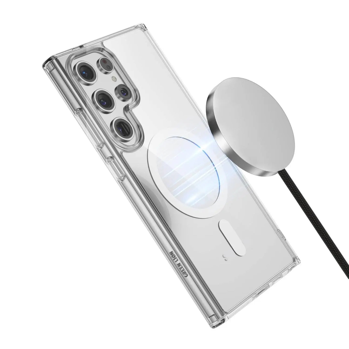 Cache Transparent avec MagSafe pour Samsung