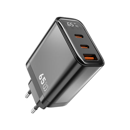 WiWU Wi-G012 Firefly 65W GaN Fast Charger with Digital