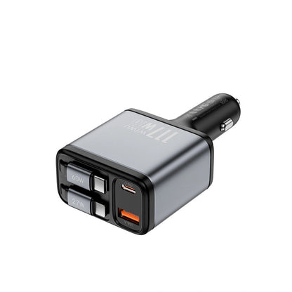WiWU Exeed 117W QC+PD Fast Car Charger Wi-QC027