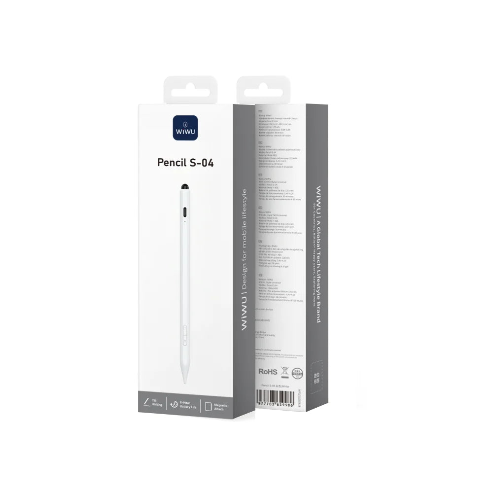 WiWU Pencil S-04 - Universal Precision Stylus for All Touchscreens