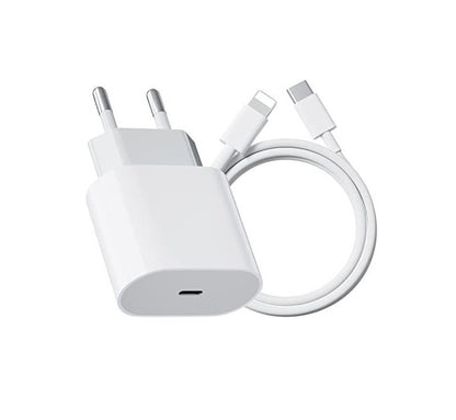 accessoires Apple iPhone adaptateur 20W câble 1m Tunisie