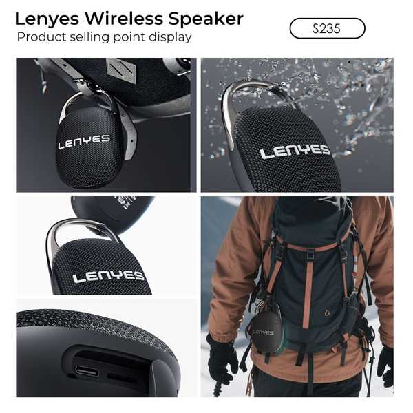 Baffle Bluetooth Lenyes S235