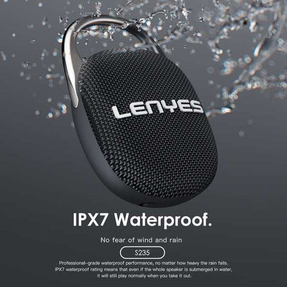 Baffle compact avec tissu renforcé, micro intégré et port Type-C