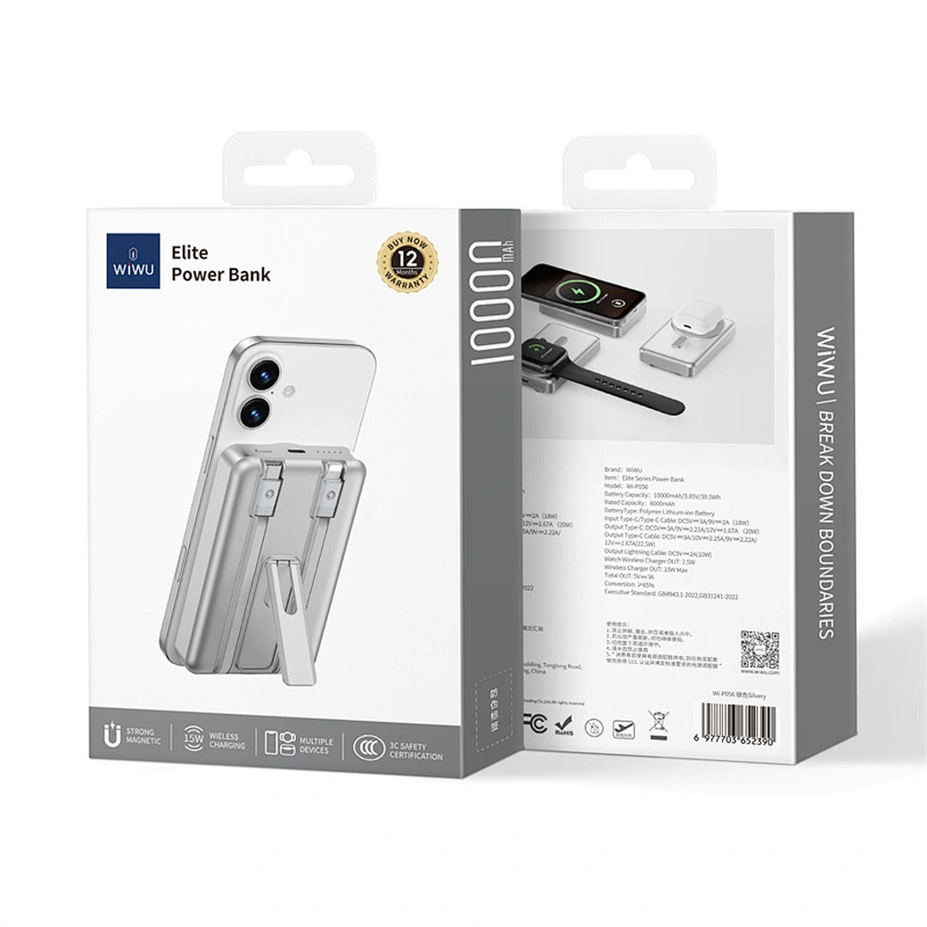 Power Bank MagSafe WiWU 10000mAh