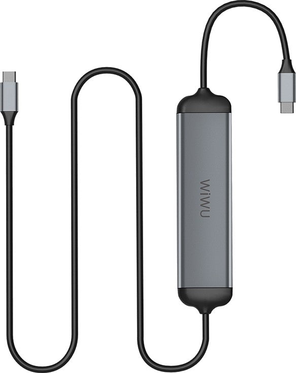 hub MacBook WiWU USB-C vers HDMI et USB Tunisie