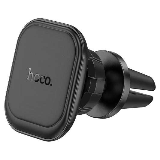 Support voiture HOCO H29 noir vu de face