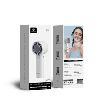 Lenyes LHF09 avec batterie USB et 3 vitesses de ventilation