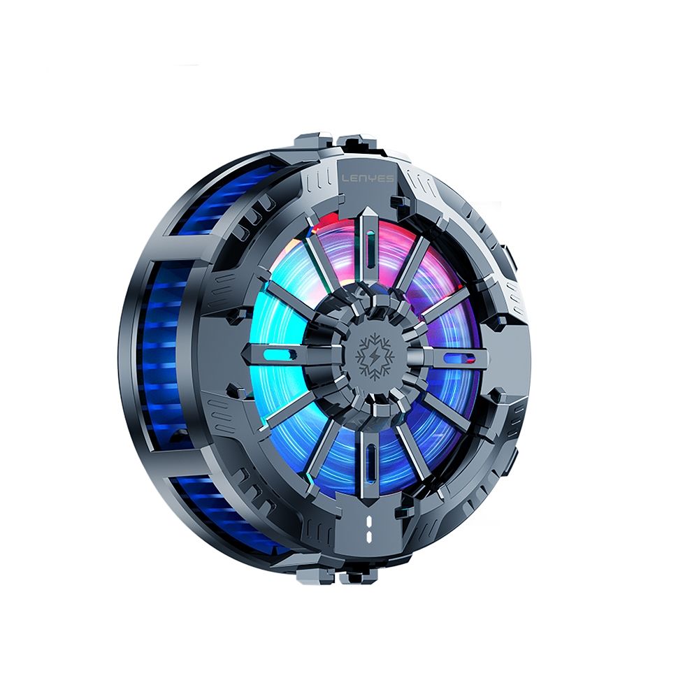 Ventilateur pour smartphone gaming – fixation arrière et design LED