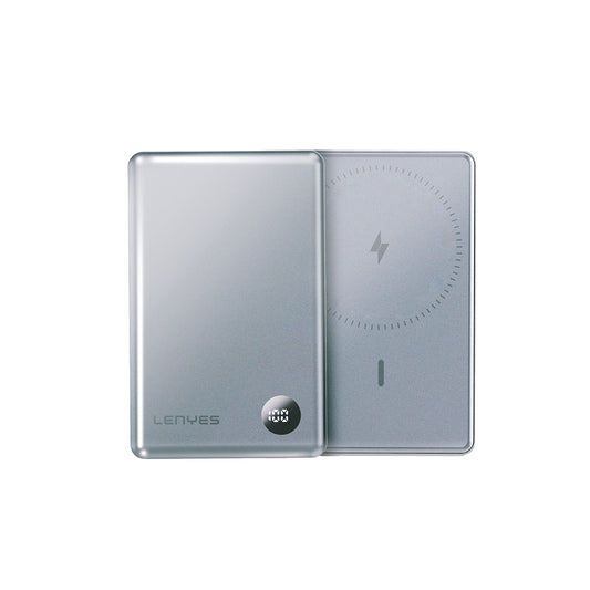 Power bank MagSafe Lenyes PW037D ultra-fine avec écran LED
