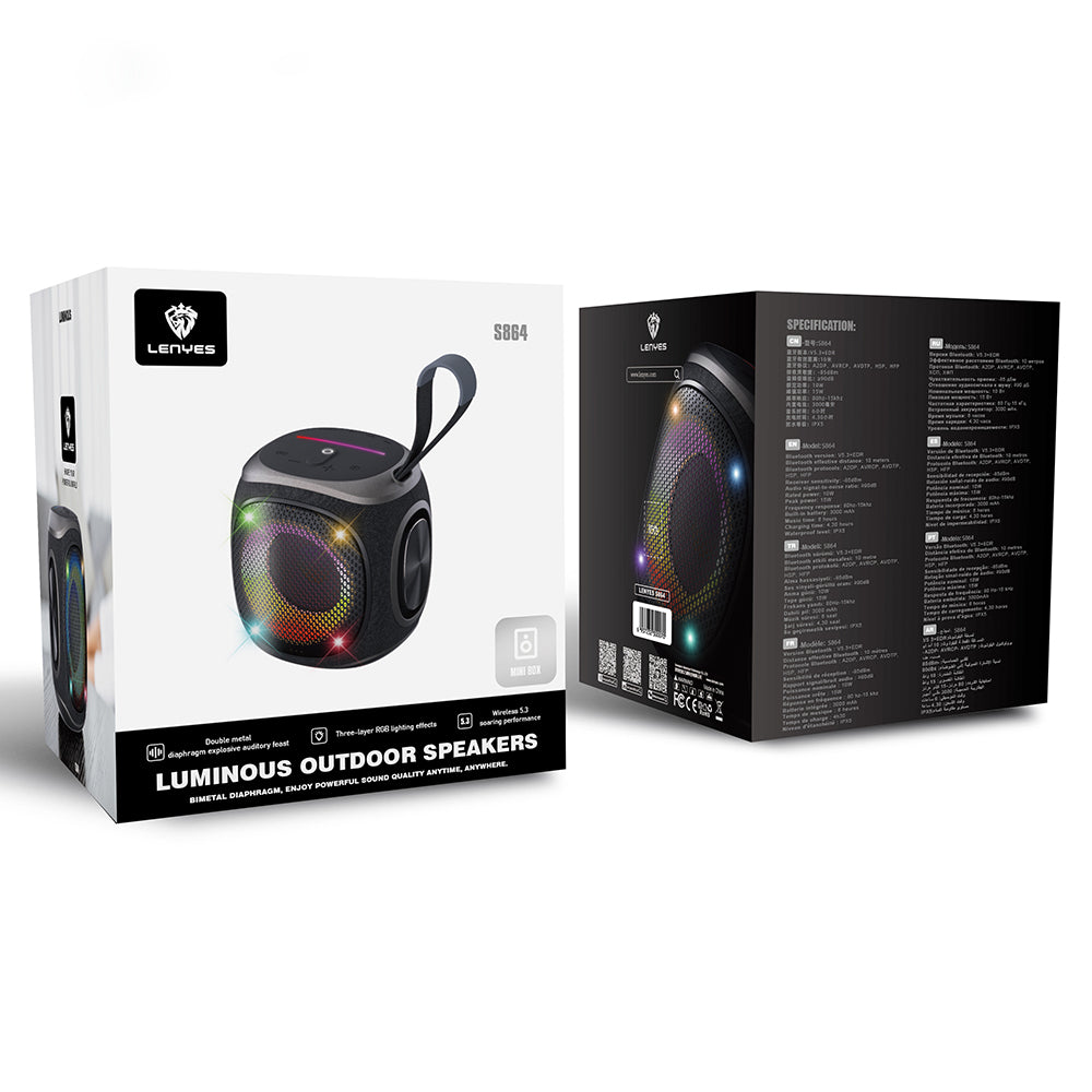 Baffle Bluetooth Lenyes S864