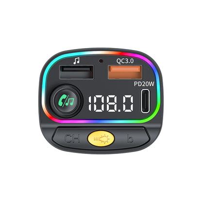 chargeur voiture bluetooth 5.3 usb musique voiture wiwu tunisie