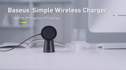 support iPhone MagSafe 15W Baseus design élégant Tunisie