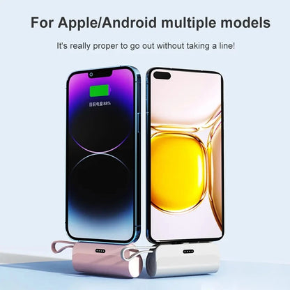 Power Bank Hoco Type-C 5000mAh – Câble Lightning Intégré