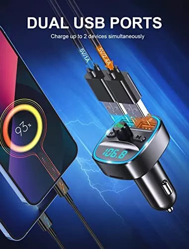 bluetooth voiture musique + recharge USB Mamba Store